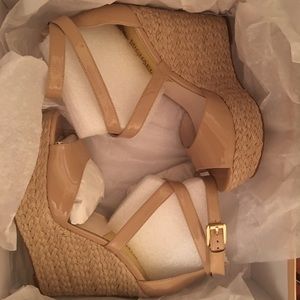 Michael Kors Wedges brand new!!